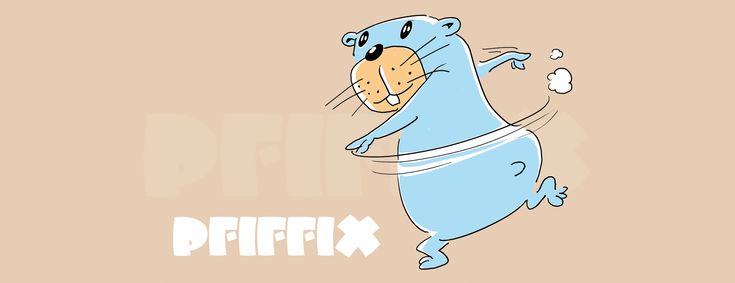 Pfiffix Illustration der fiktiven Figur Pfiffix
