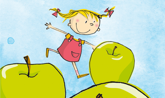 Logo Florina Fit: Das ganzheitliche Gesundheitsprojekt Florina Fit wurde speziell für die Gesundheit von Kindergartenkindern entwickelt.
