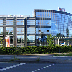 Außenansicht des BKK GS Kundencenters in Bielefeld.