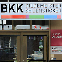 Außenansicht der BKK GS City Geschäftstelle in Bielefeld.